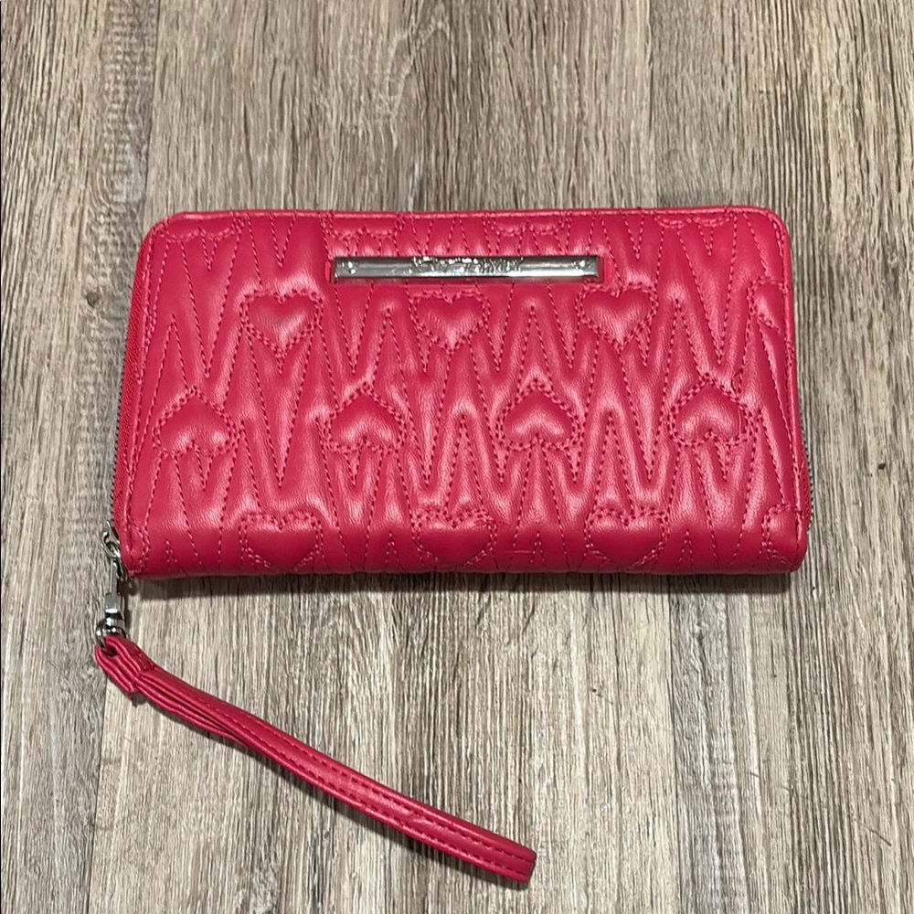 Betsey Johnson Large Quilted Wallet